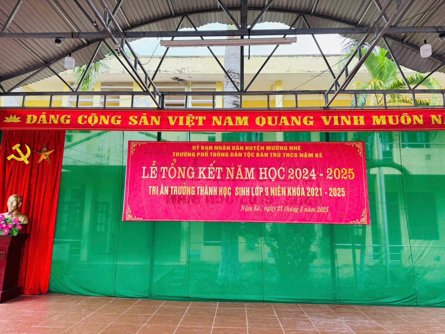 Tổng kết năm học 2024 -2025 và lễ trưởng thành cho học sinh lớp 9